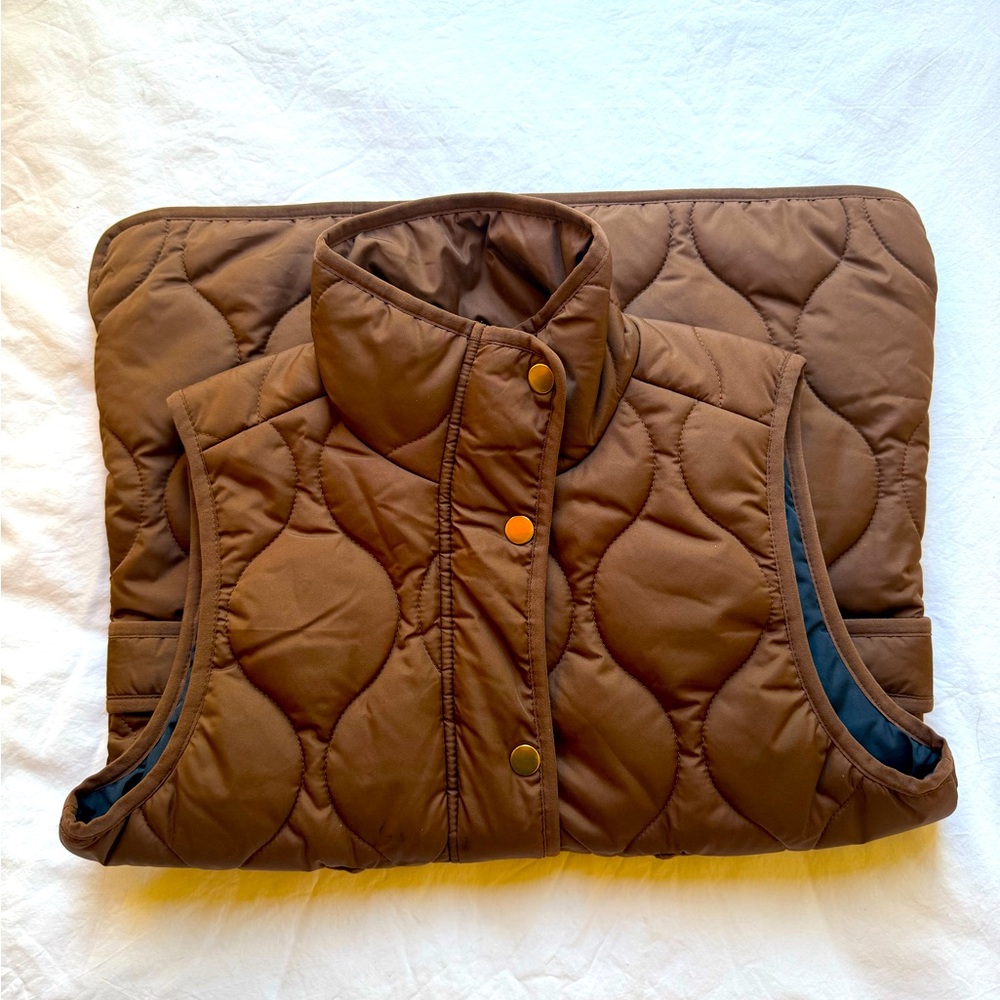 J. Crew Quilted Excursion Vest XXS - Picture 13 of 15